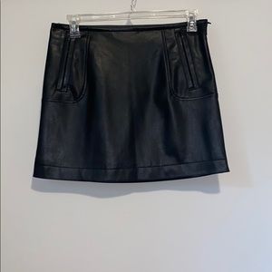 Women's H&M Leather Skirt